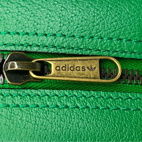 GUCCI x Adidas 721713 Green Golf Shoulder Bag Crossbody Leather Logo COLLECTOR - Picture 8 of 15
